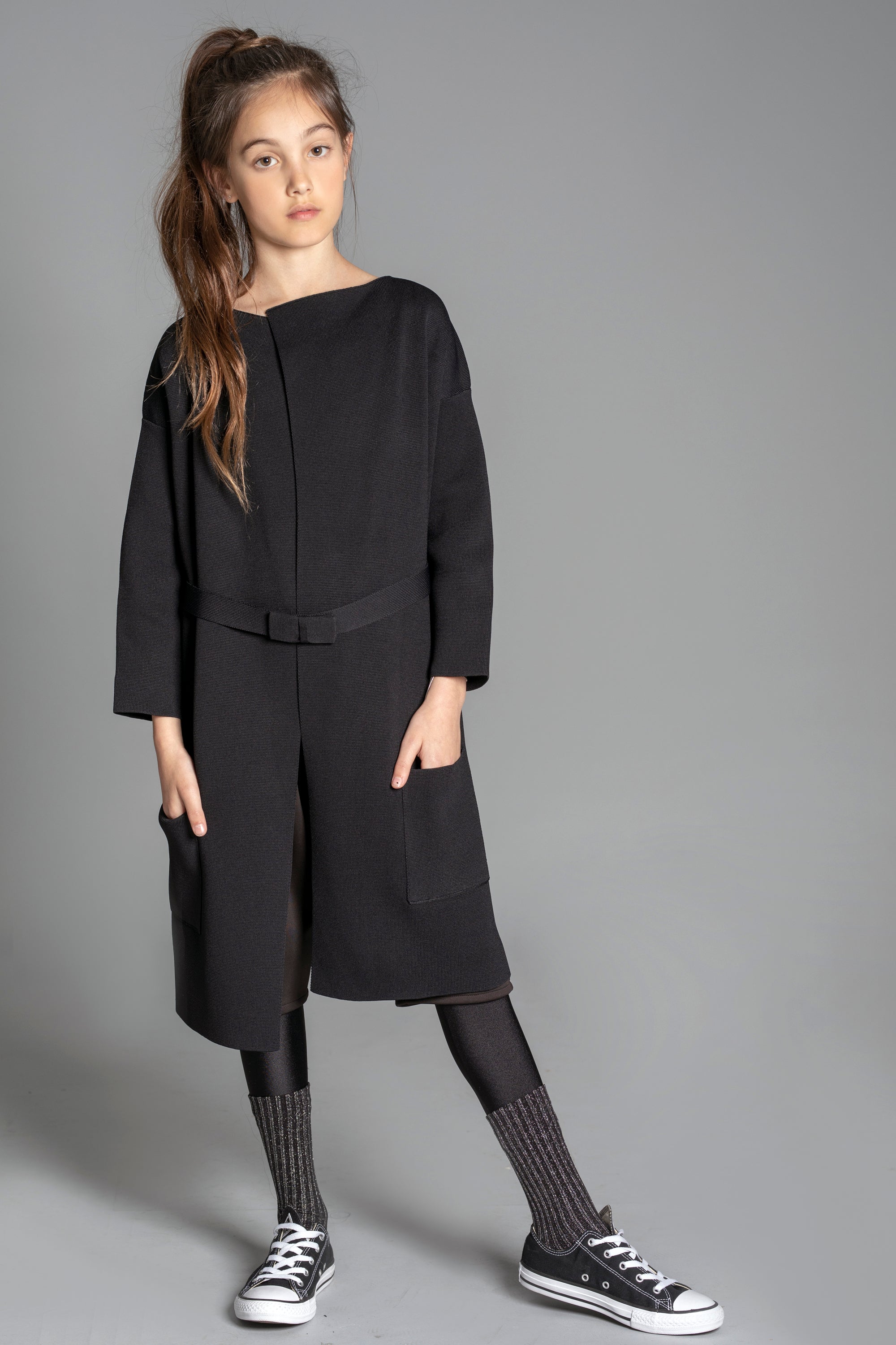 CARDIGAN TEJIDO NEGRO