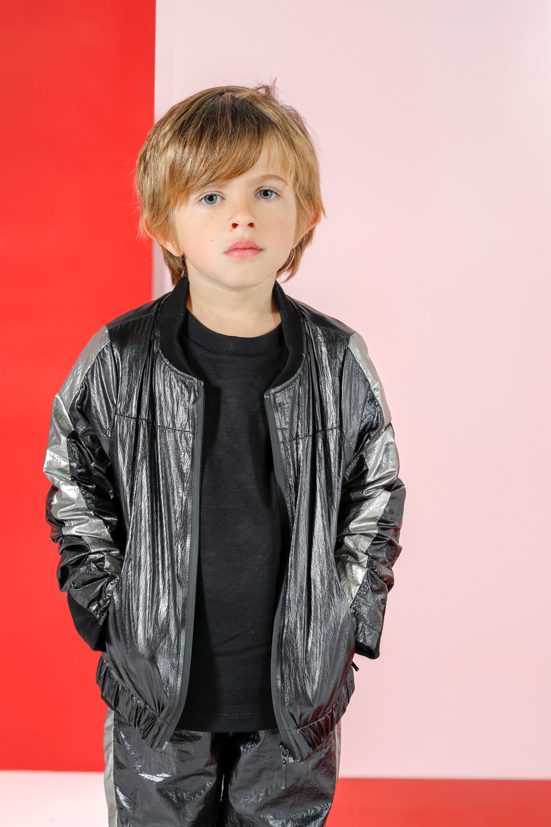 NYLON BOMBER BLACK
