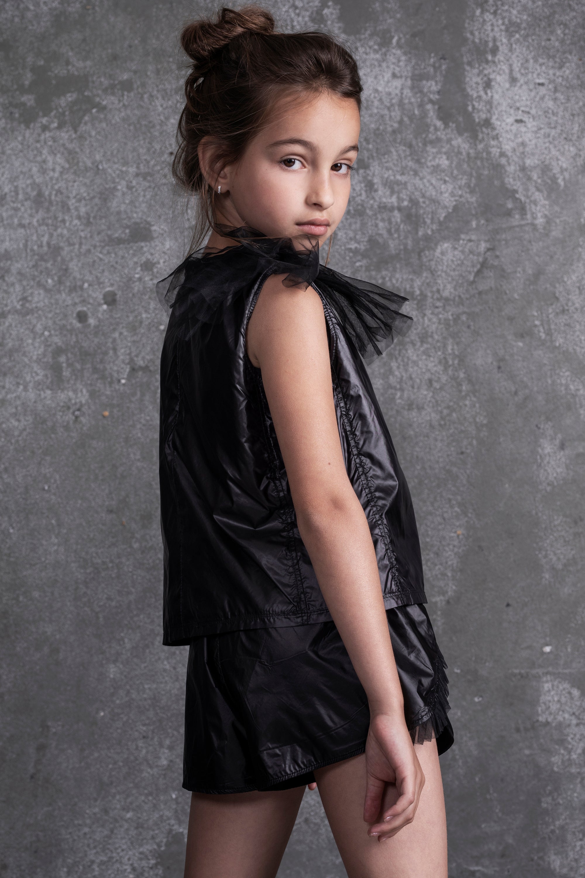 TANK TOP NYLON BLACK