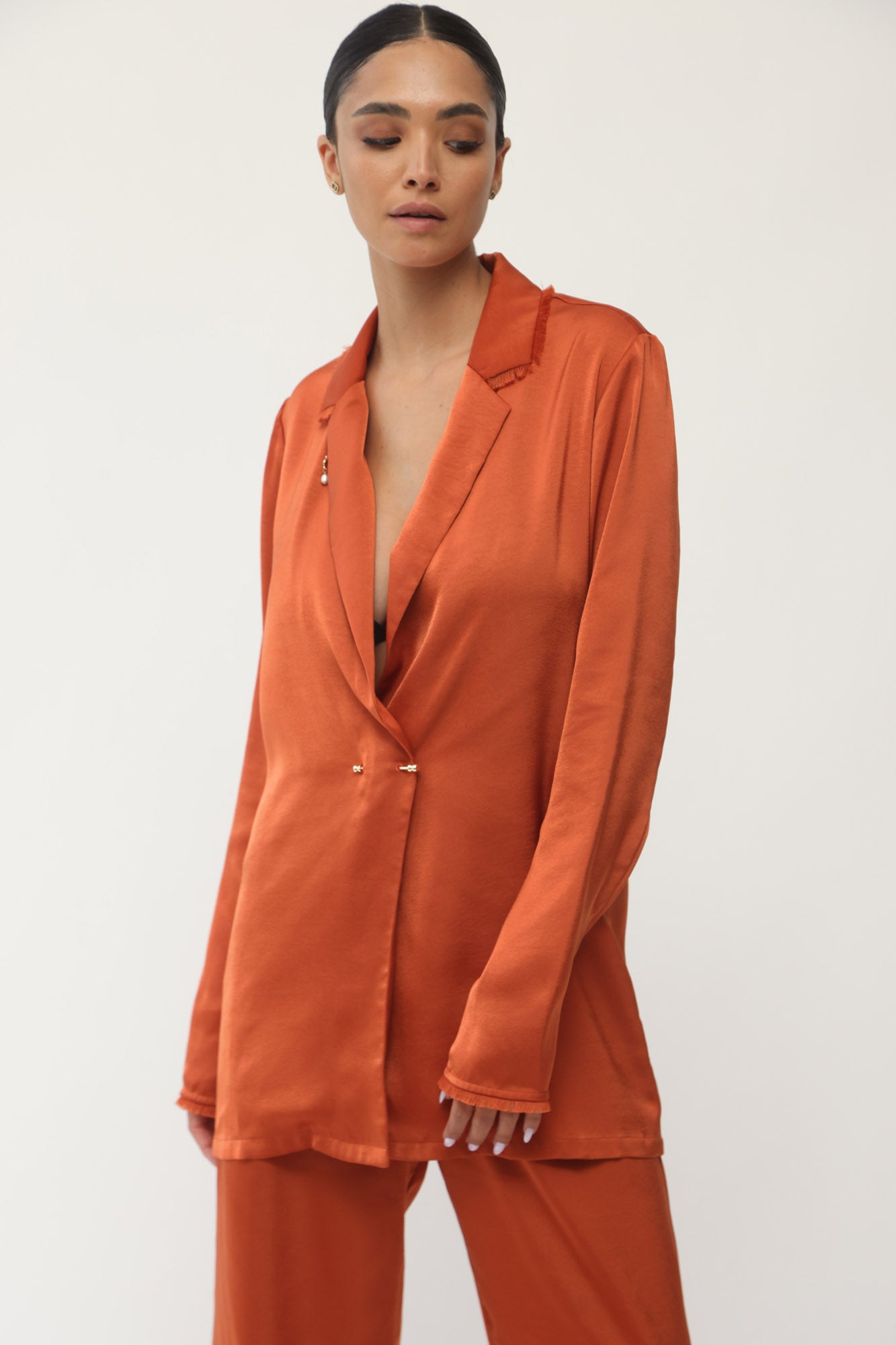 RESORT JACKET TERRACOTTA