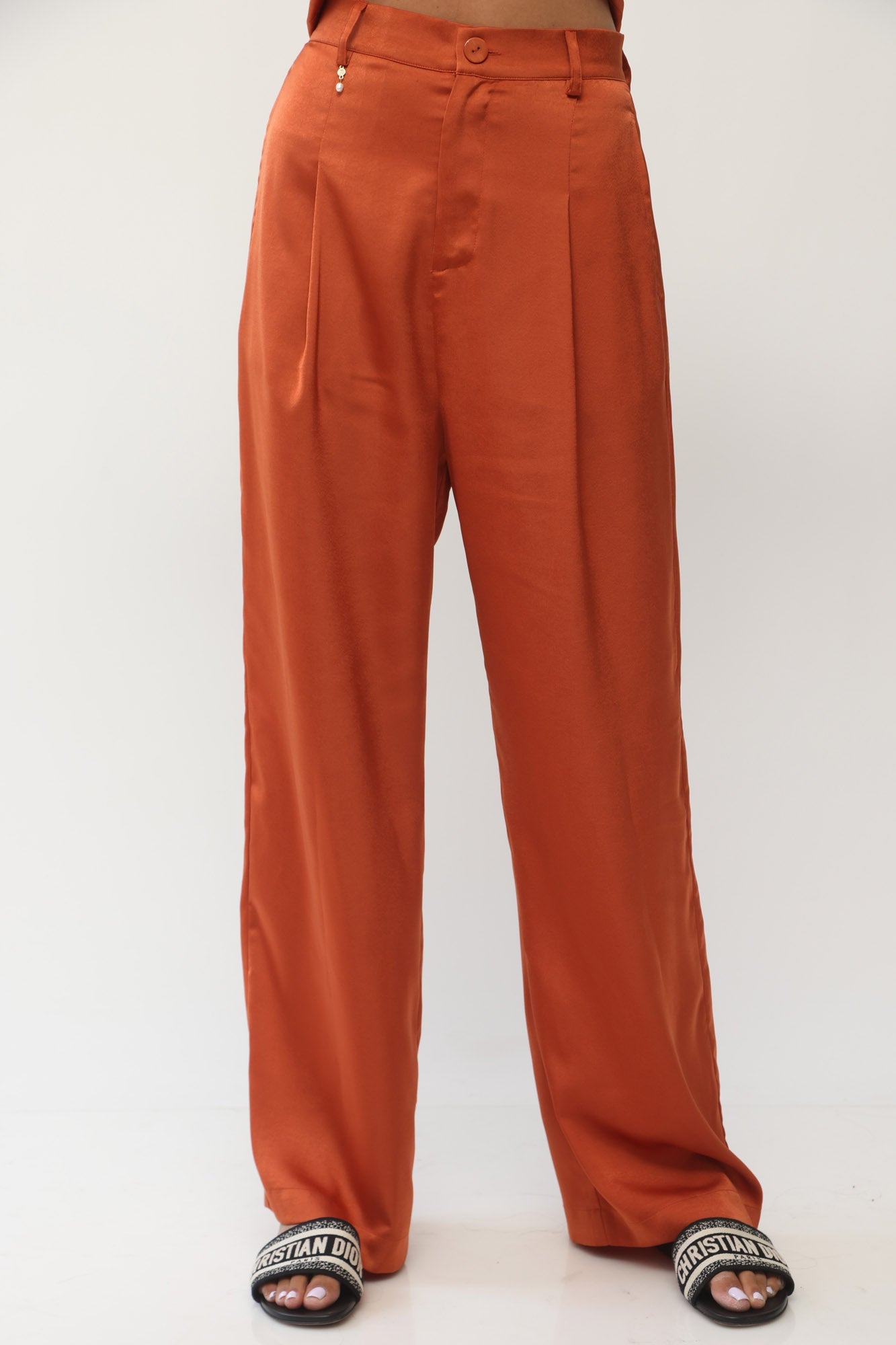 RESORT WIDE PANTS TERRACOTTA