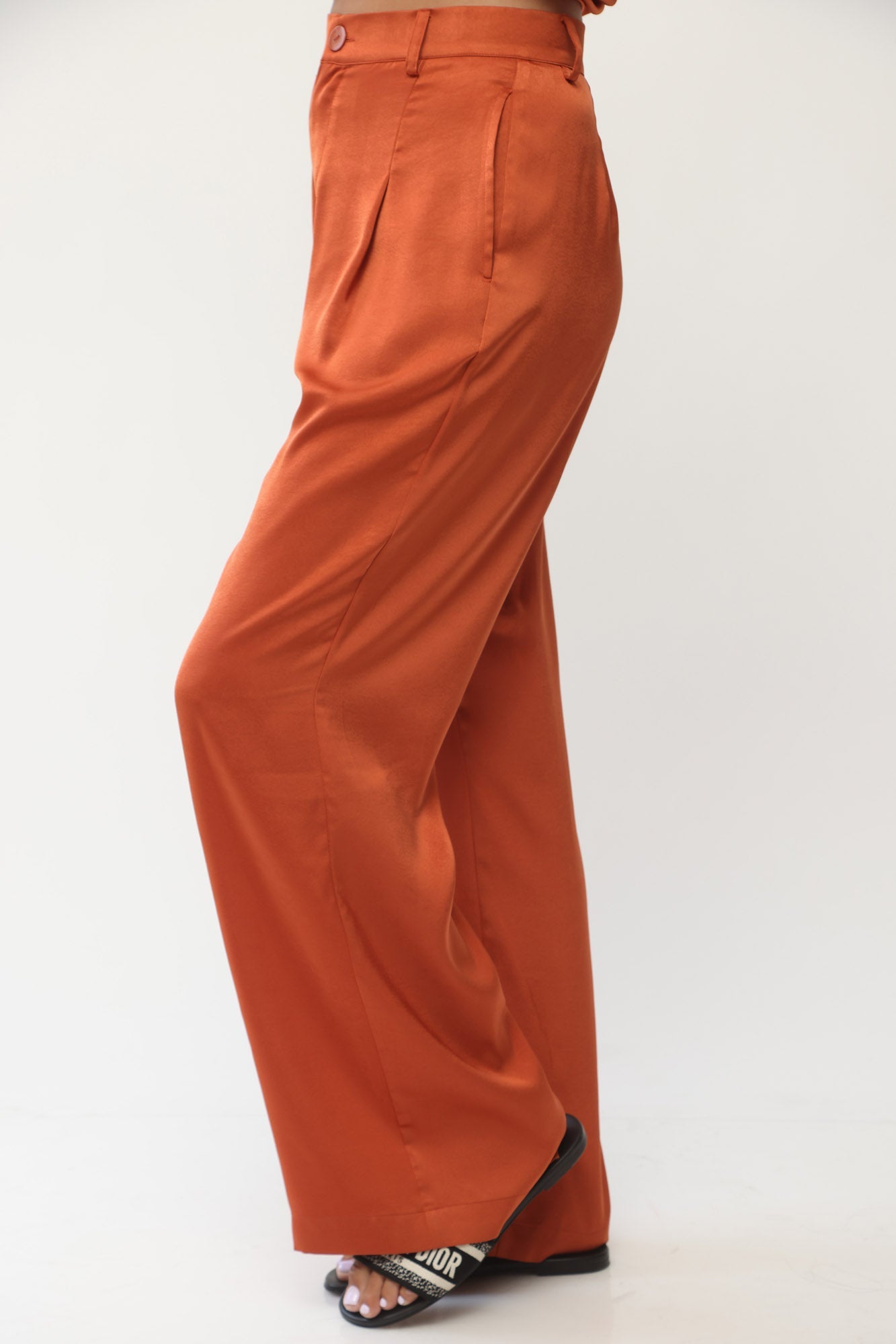 RESORT WIDE PANTS TERRACOTTA