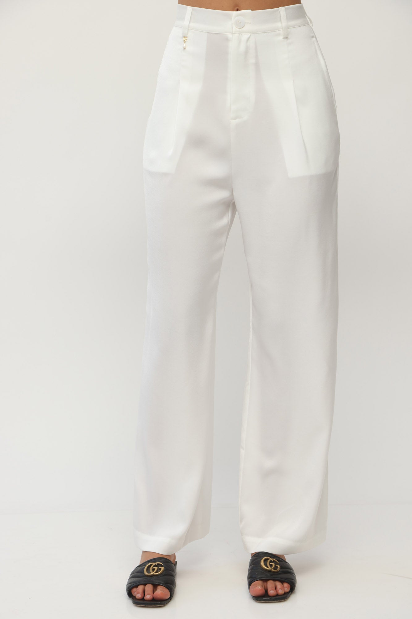 RESORT WIDE PANTS WHITE