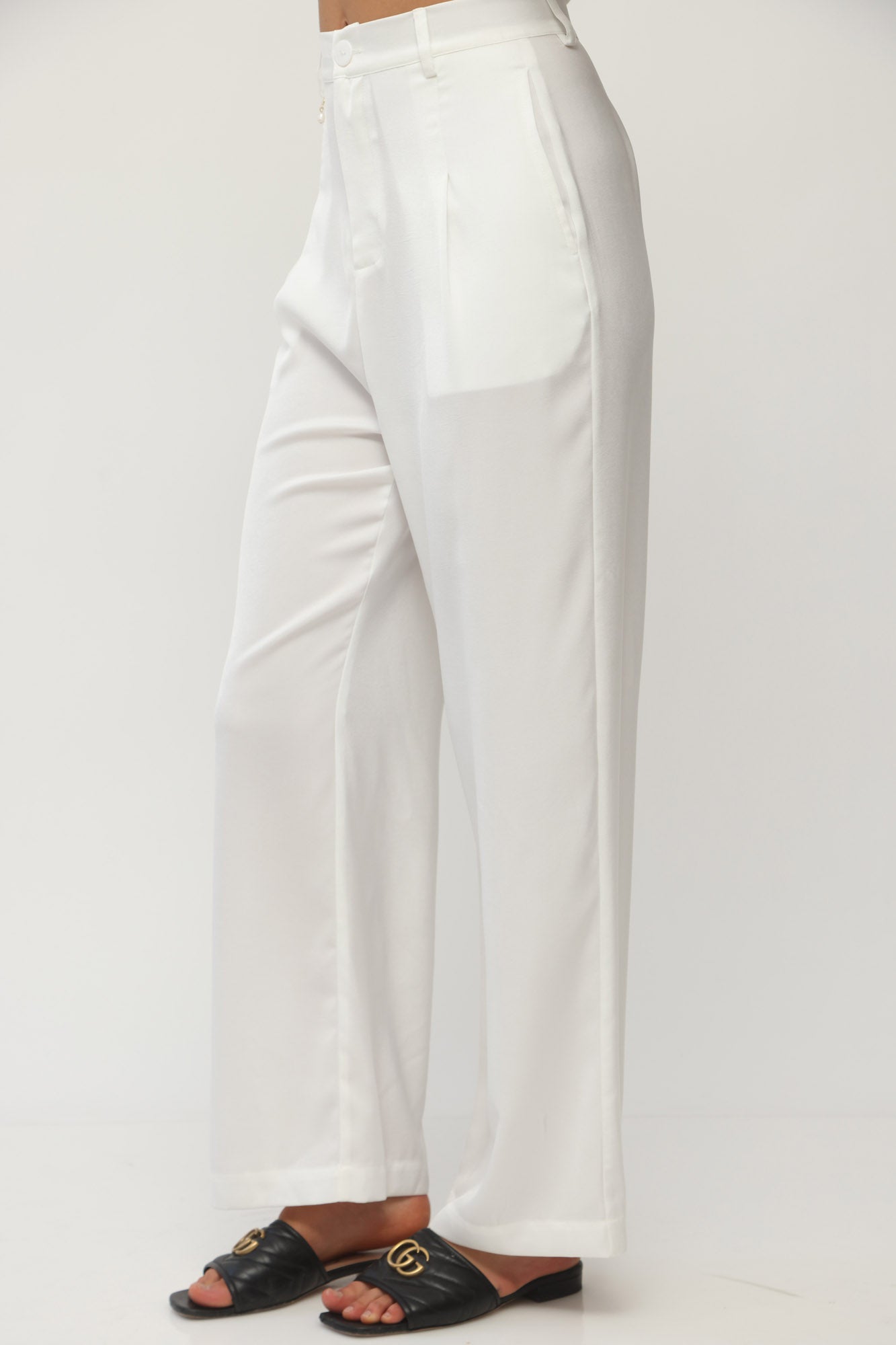 RESORT WIDE PANTS WHITE