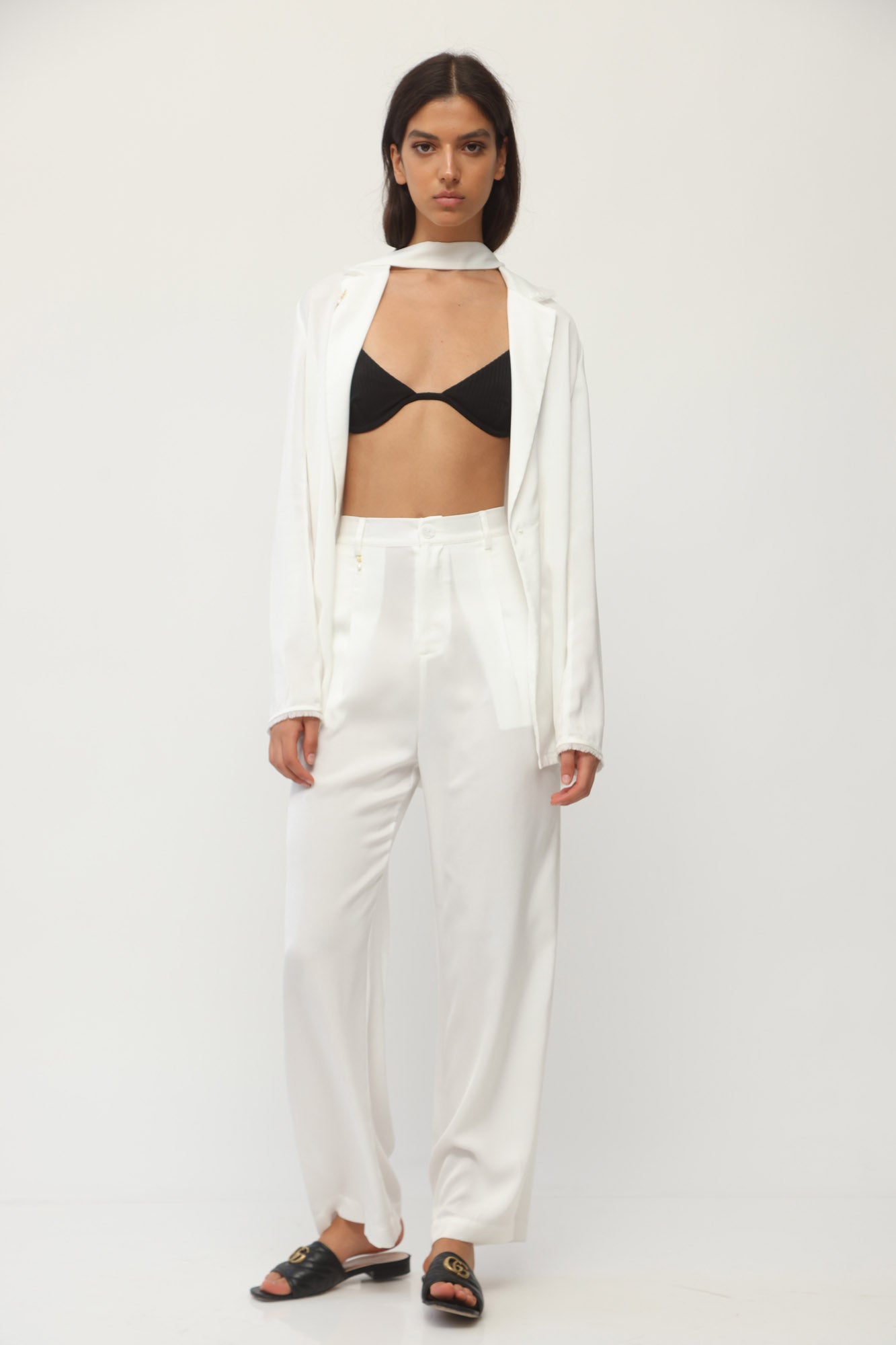 RESORT WIDE PANTS WHITE