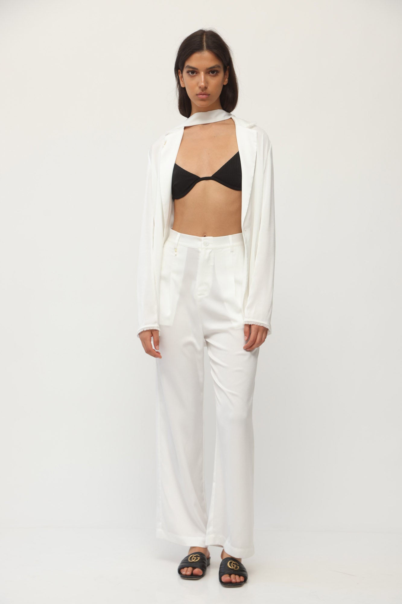 RESORT WIDE PANTS WHITE