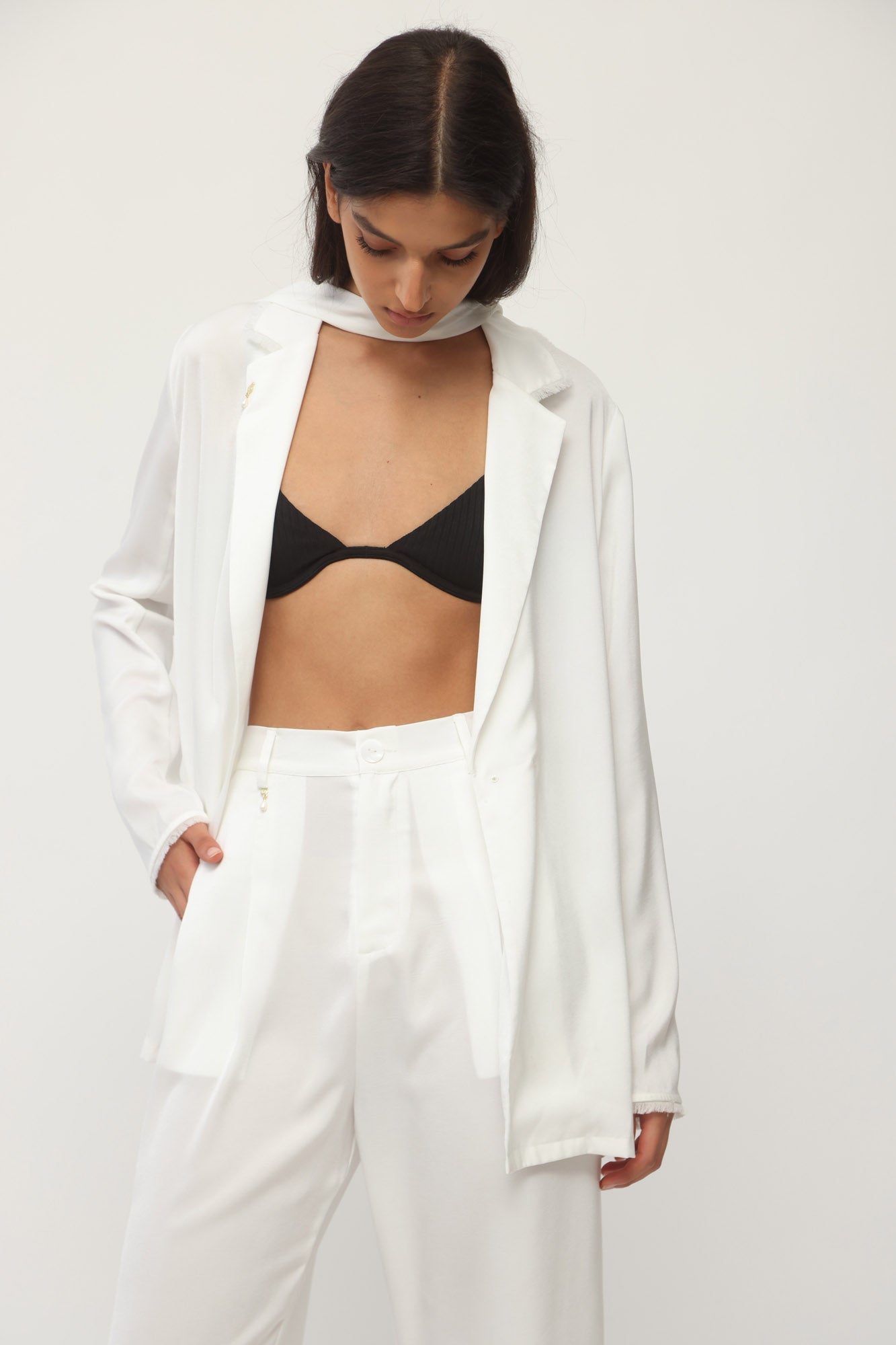 RESORT WIDE PANTS WHITE