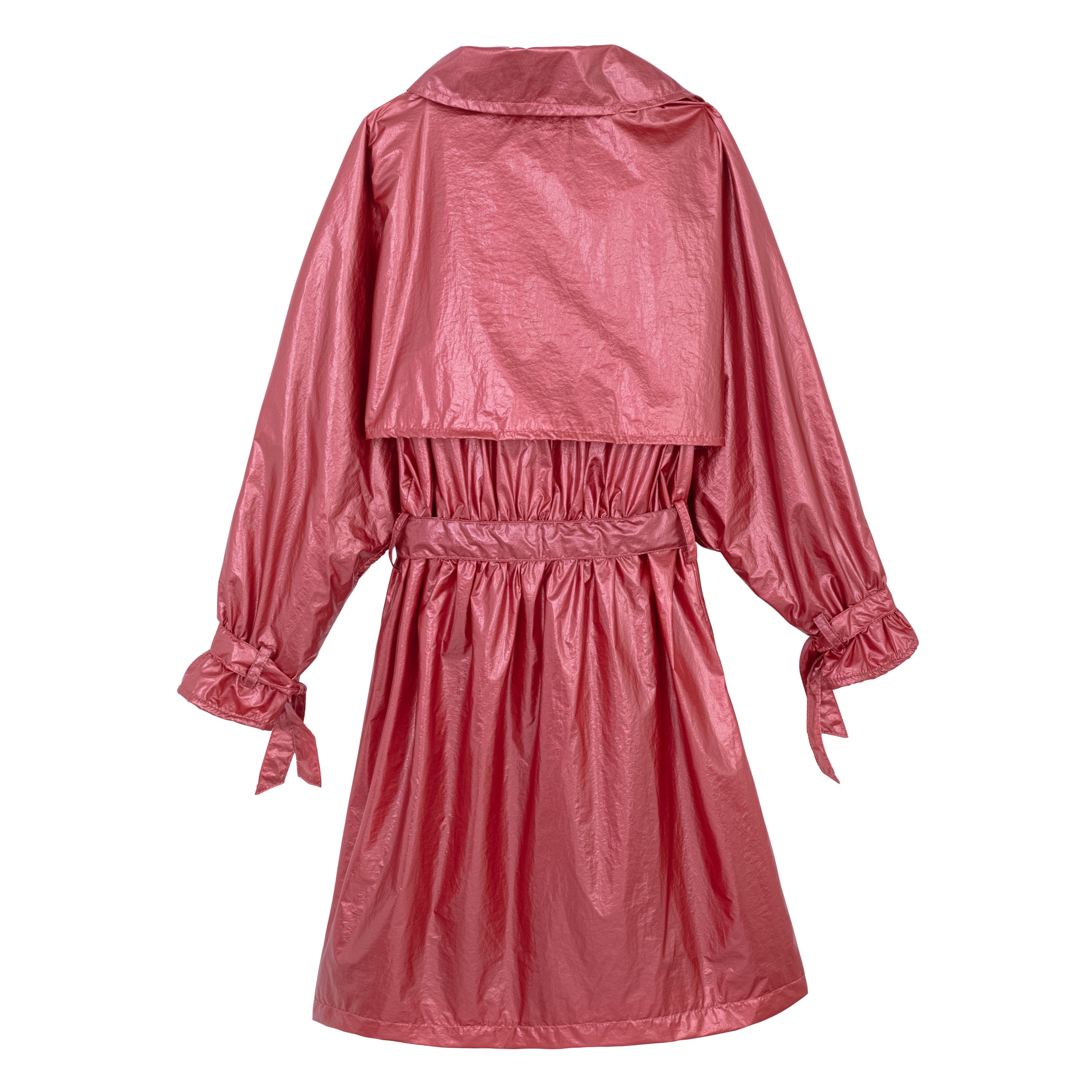 NYLON CAPE JACKET RED