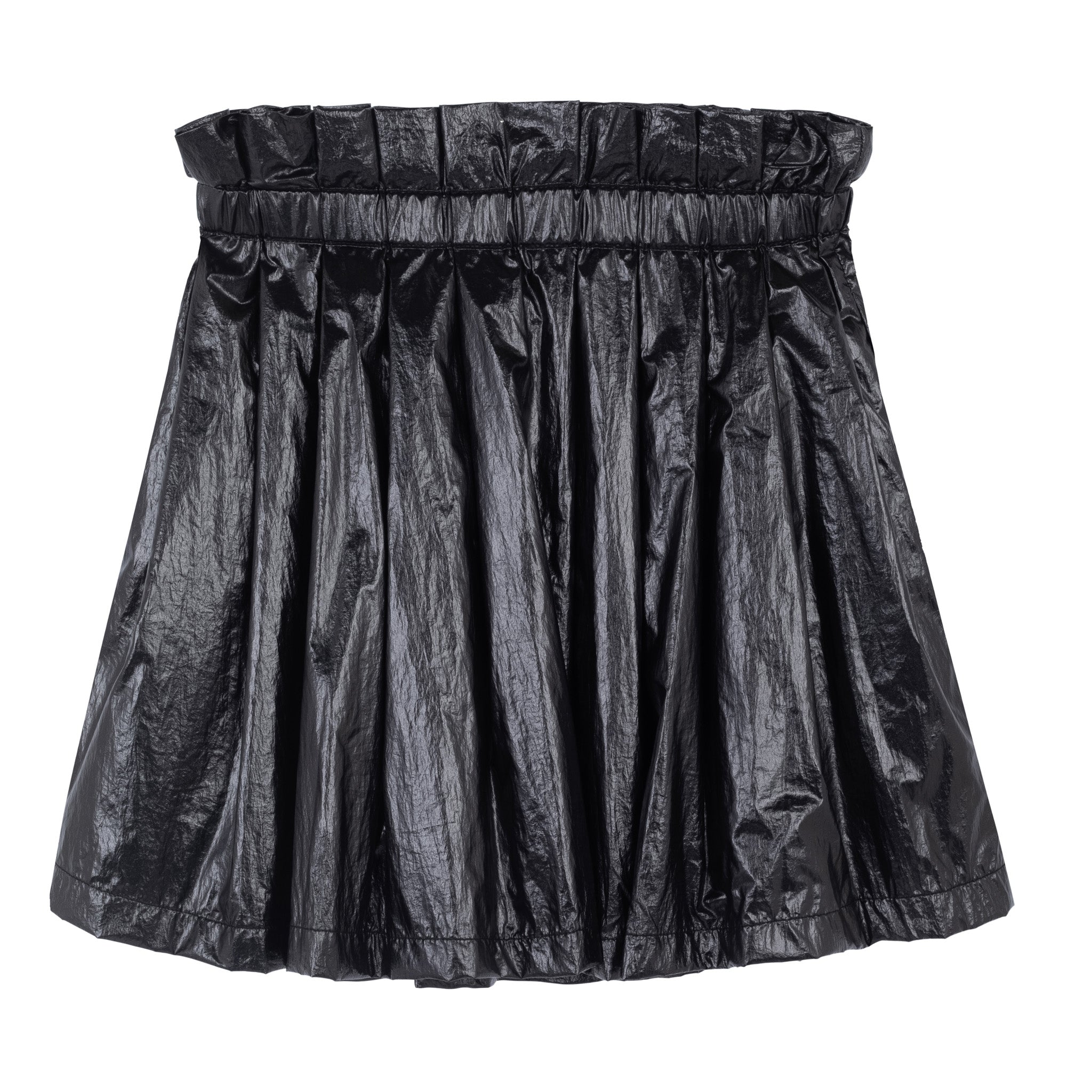 NYLON SKIRT BLACK