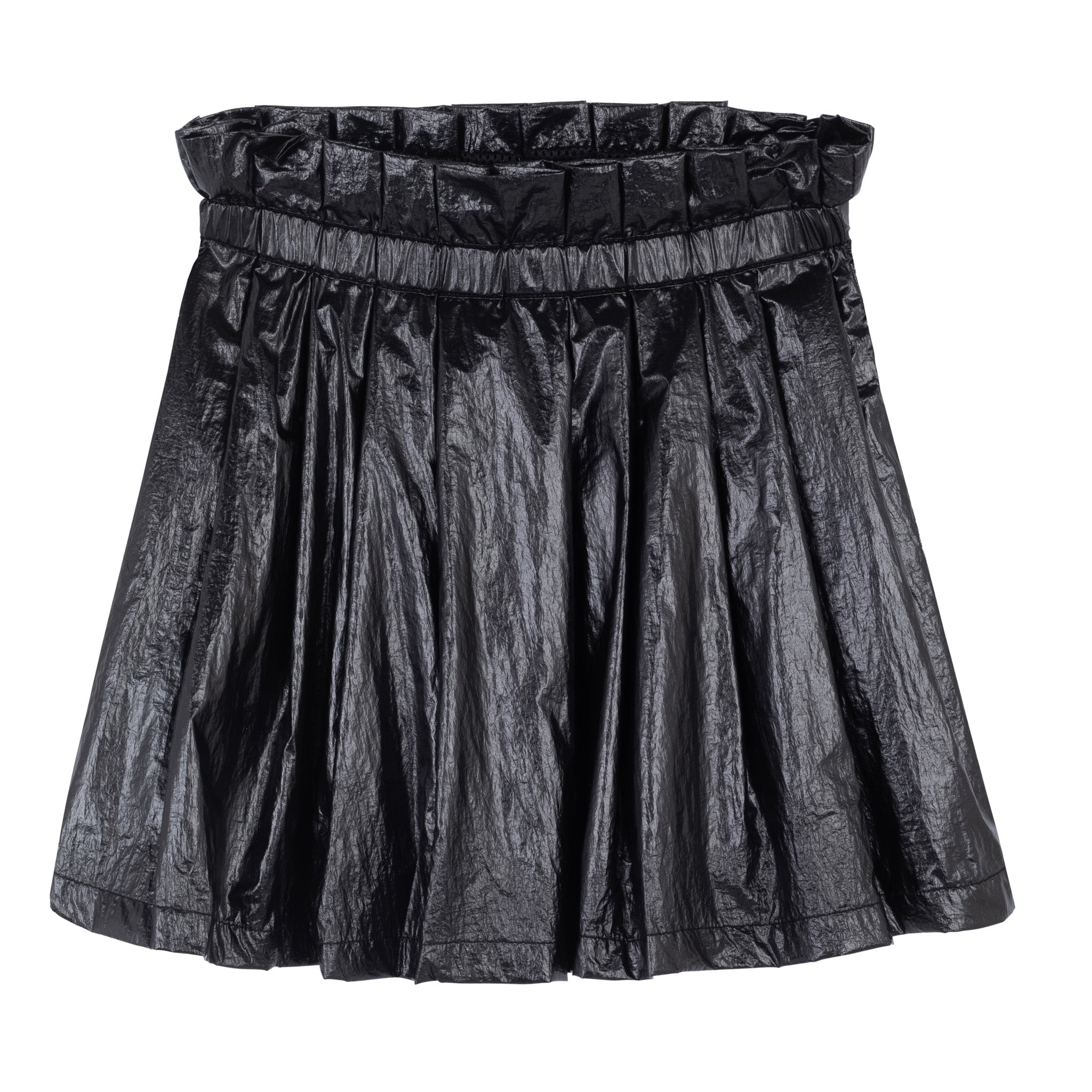 NYLON SKIRT BLACK