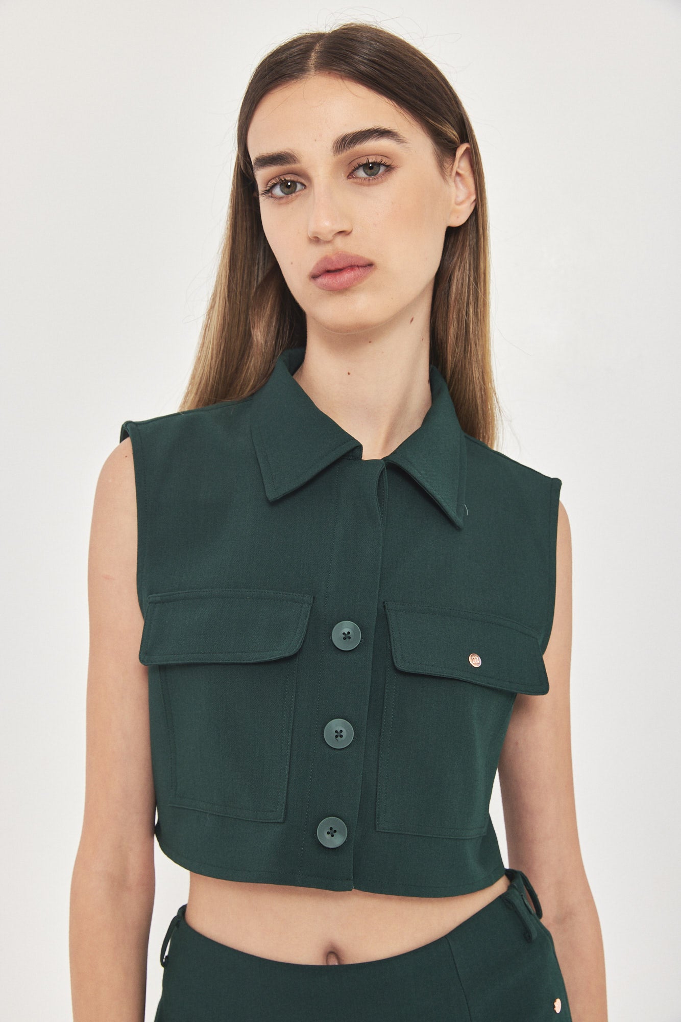 ROZ TOP GREEN