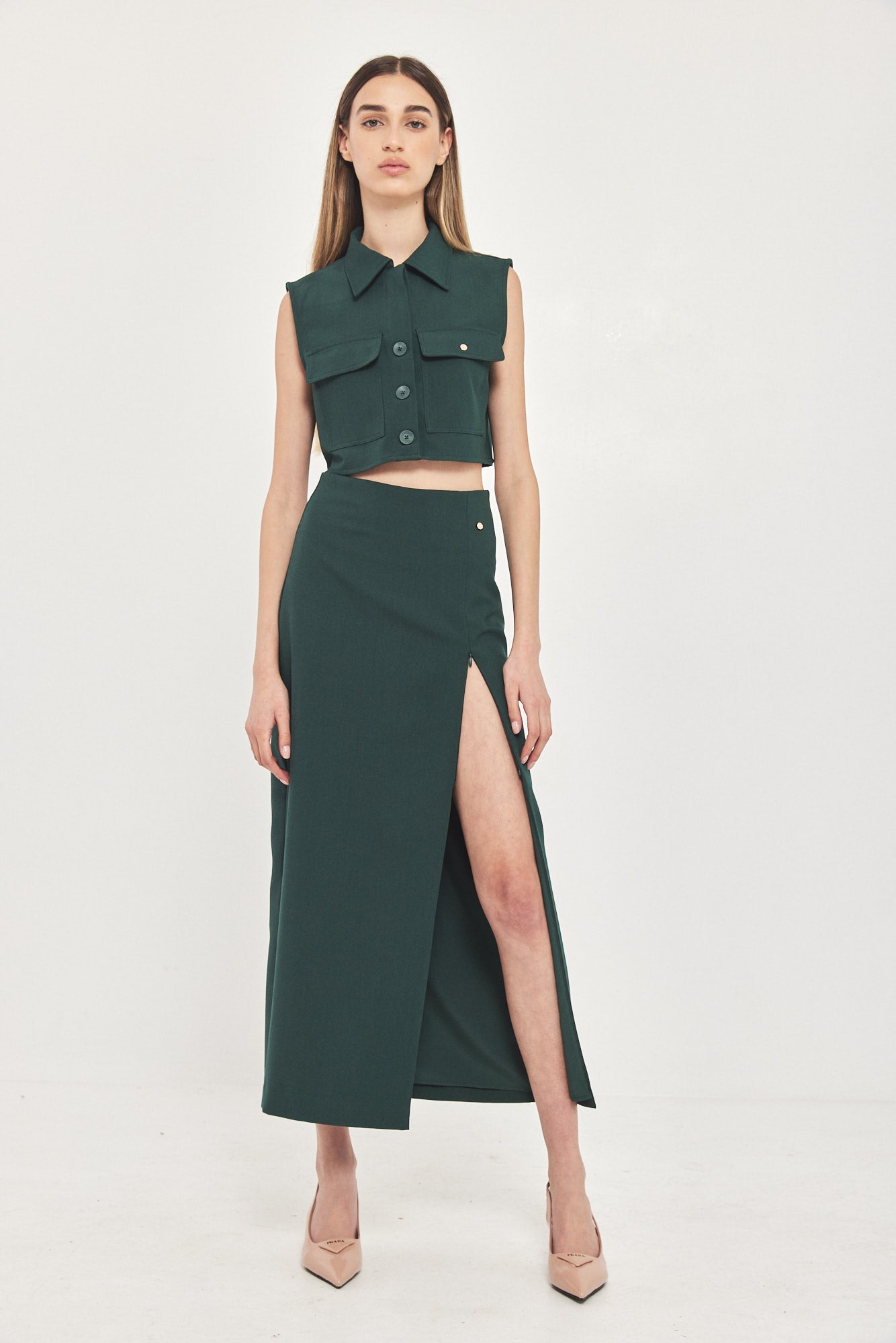 SHANI SKIRT GREEN