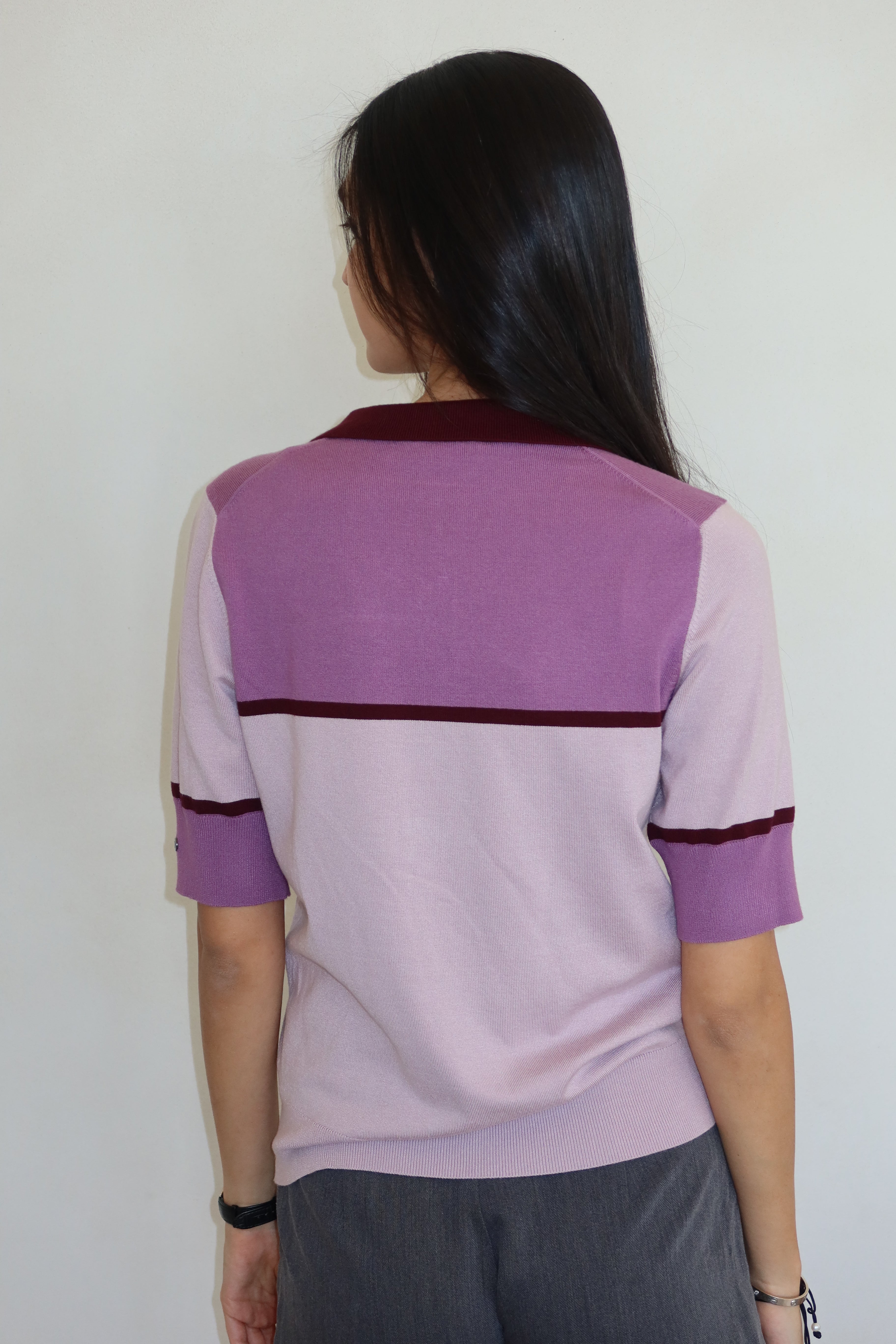 RETRO POLO PURPLE