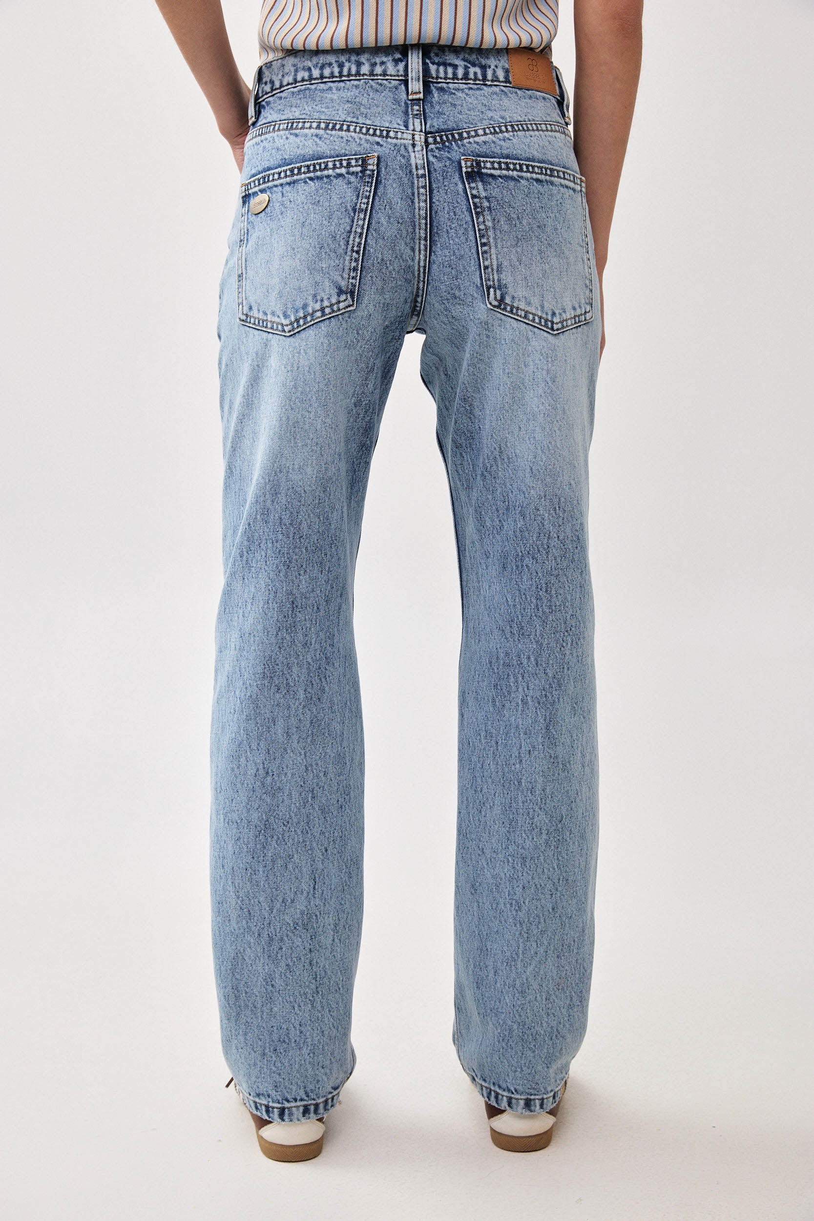 NO. 80 STRAIGHT LEG JEANS DARK BLUE