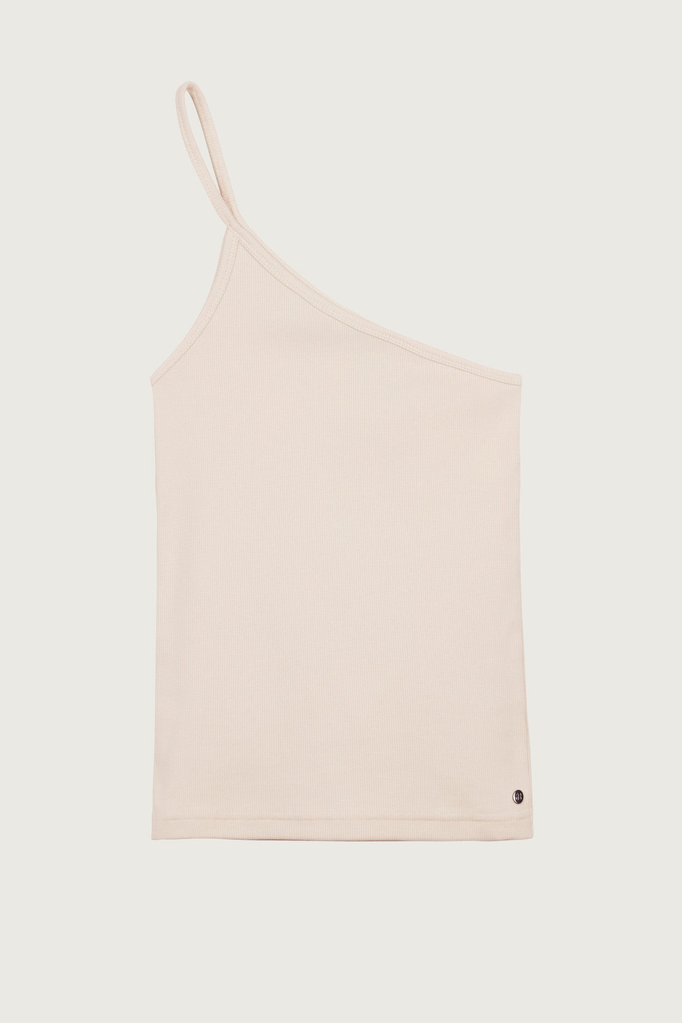 ASYMMETRIC TOP RIB CREAM