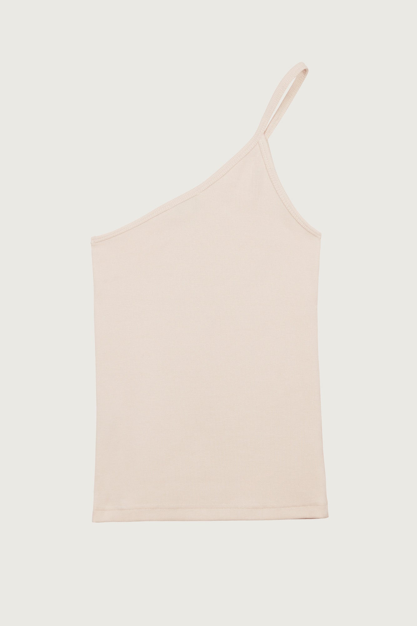 ASYMMETRIC TOP RIB CREAM