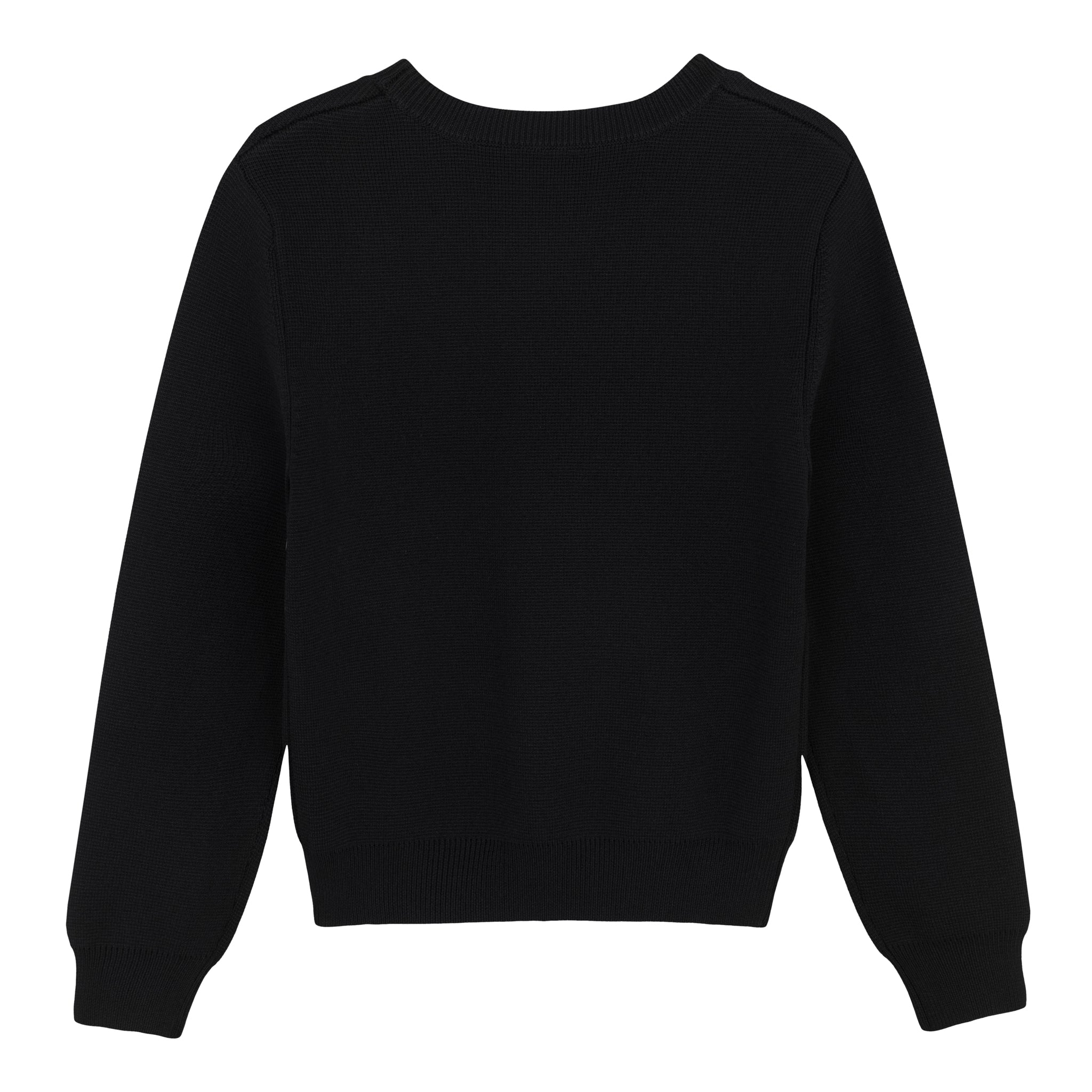 KNITTED MILANO TOP BLACK
