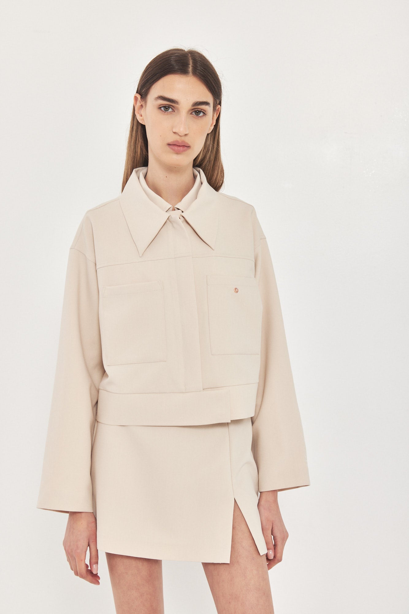 Cream Roz Jacket, A timeless item from our classic collection.